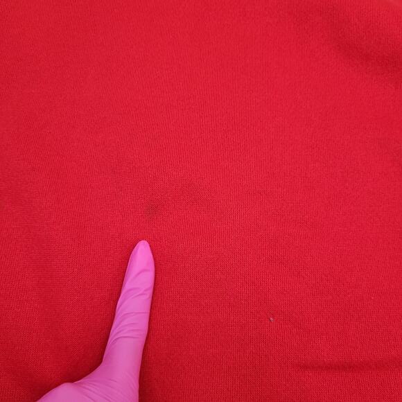 Vintage 90s Tultex Sweatshirt L/XL 22x26 Red - Picture 2 of 11